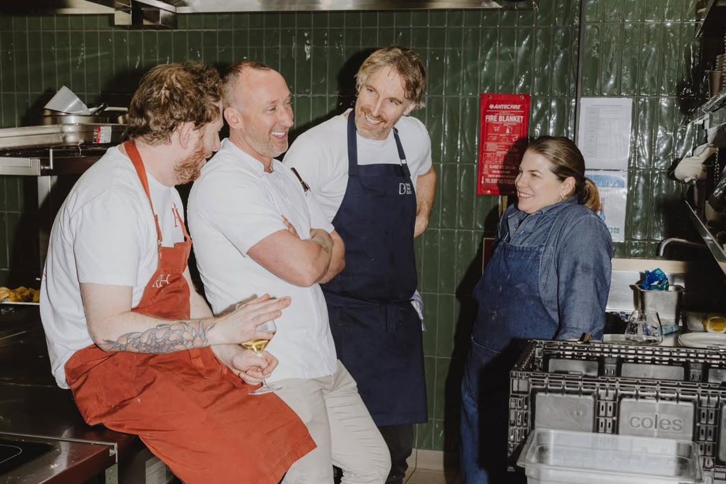chefs in the kitchen at beverly rooftop
